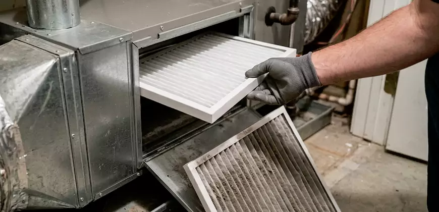 Window and Split Unit Filter Cleaning in Elyria